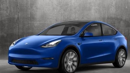 TESLA MODEL Y 2021 5YJYGDEE6MF180196 image